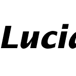 Lucida Sans