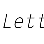 Letter Gothic L