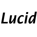 Lucida Sans Narrow