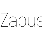 Zapus Sans