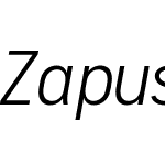 Zapus Sans