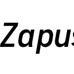 Zapus Sans