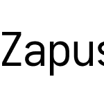 Zapus Sans