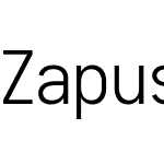 Zapus Sans