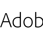 Adobe Clean 角ゴシック