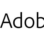 Adobe Clean 黑體 香港