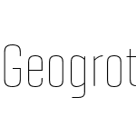 Geogrotesque Comp