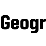 Geogrotesque Cond