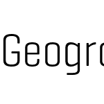 Geogrotesque Cond