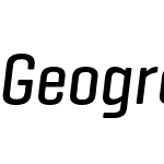 Geogrotesque Cond