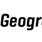 Geogrotesque Cond