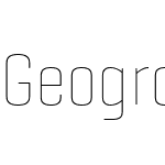 Geogrotesque Cond