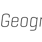 Geogrotesque Cyr