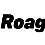 Roag-BlackItalic