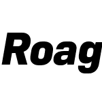 Roag-ExtraBoldItalic