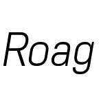 Roag-LightItalic