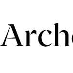 Archeron Pro Stencil