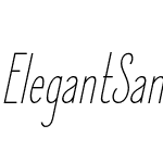 Elegant Sans