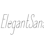 Elegant Sans