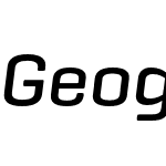 Geogrotesque Wide