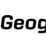 Geogrotesque Wide