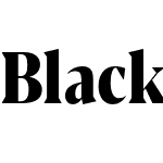 Blacker Pro Display Condensed