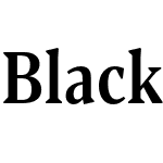 Blacker Pro Text Condensed