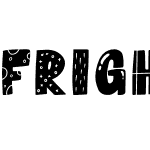 Frightful Font