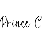 Prince Crown script