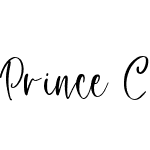Prince Crown script