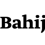 Bahij Greta Arabic