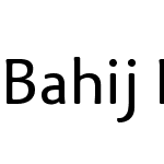 Bahij Palatino Sans Arabic