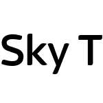 Sky Text