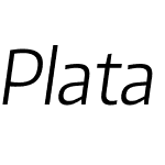 Plata Sans