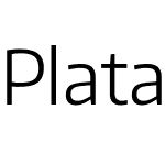 Plata Sans