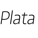 Plata Sans