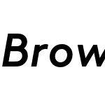 Brown LL Cyrillic