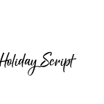 Holiday Script
