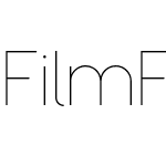 Film Fiction Sans