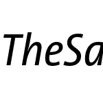 TheSans C4s SCd