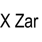 X Zar