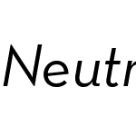 Neutra Text