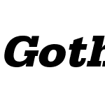 Gothic FineBlack