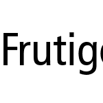 Frutiger 57Cn