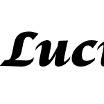 Lucida Calligraphy Std