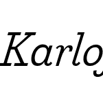 Karloff Neutral Std