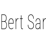 Bert Sans