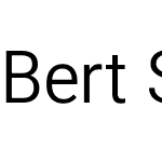 Bert Sans