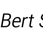 Bert Sans