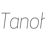 Tanohe Sans